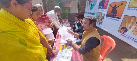 जन समस्या निवारण शिविर में 135 आवेदन आये 1 Kaprey