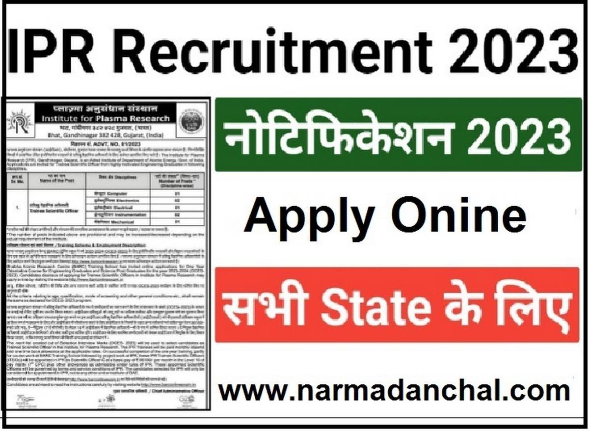 IPR Recruitment 2023