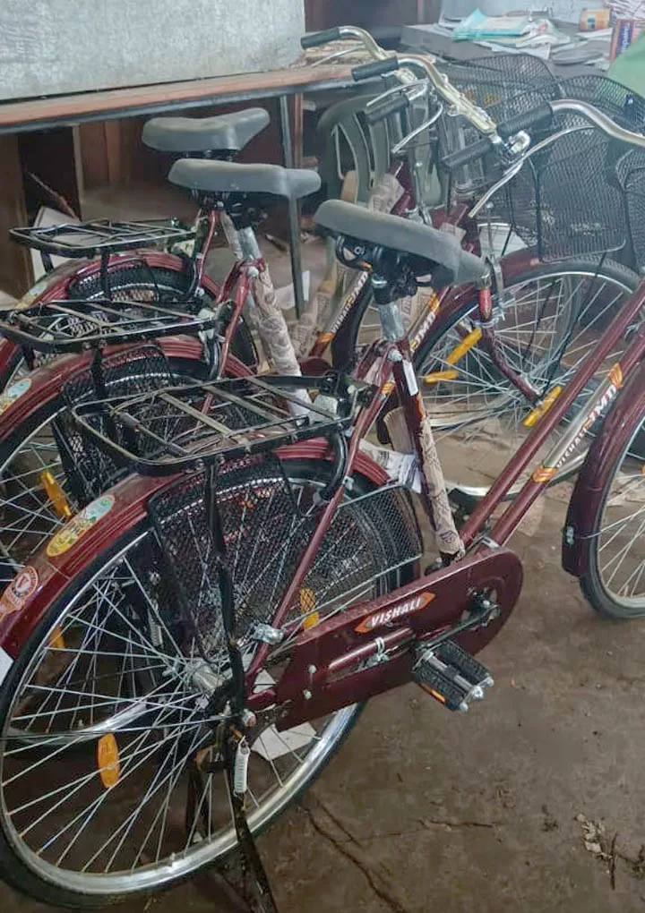 गर्ल्स स्कूल में नवमी की 11 छात्राओं को सायकिल वितरण 30 सितंबर को