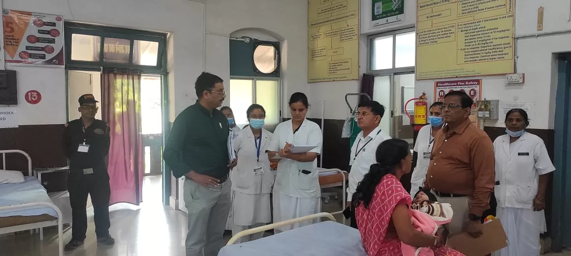 सिविल अस्पताल इटारसी का निरीक्षण किया, जांची गुणवत्ता सिविल अस्पताल इटारसी का निरीक्षण किया, जांची गुणवत्ता