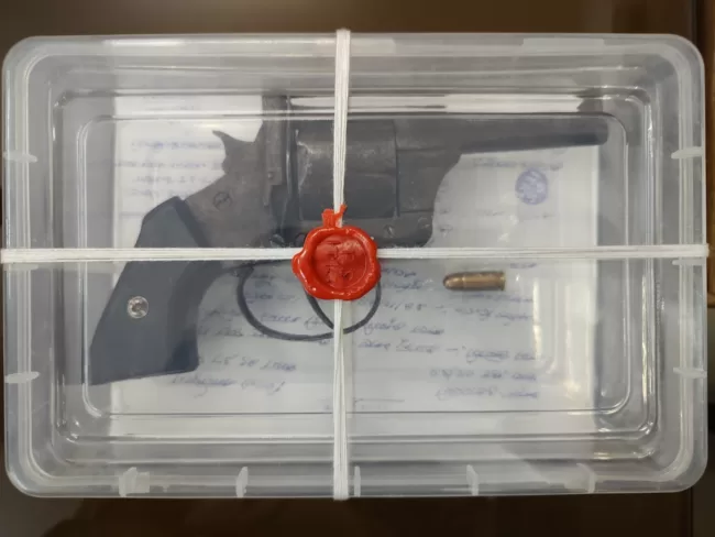 देशी कट्टा एवं एक जिंदा कारतूस के साथ एक आरोपी को गिरफ्तार 2 Katta2