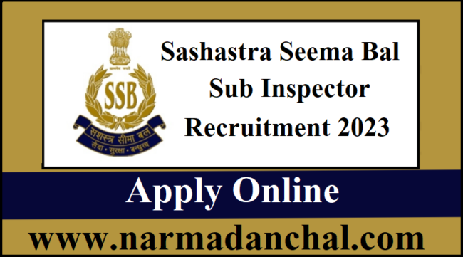 SSB SI Recruitment 2023