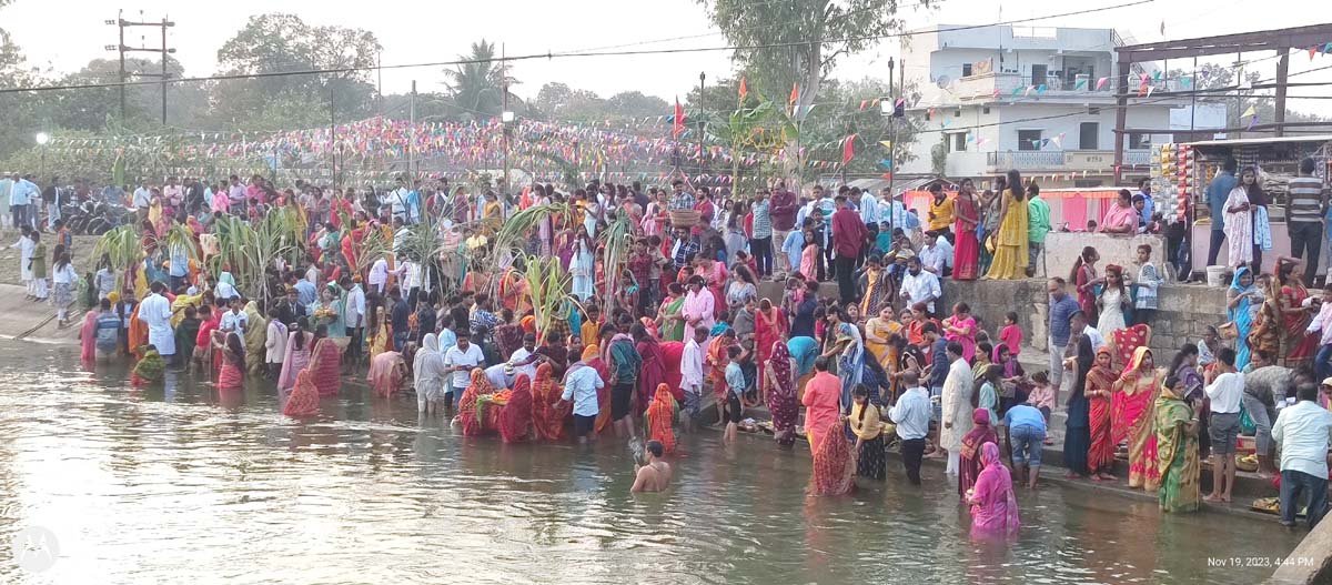 On Chhath, the festival of Suryapasna, worship will be held on Pathrota canal this evening.