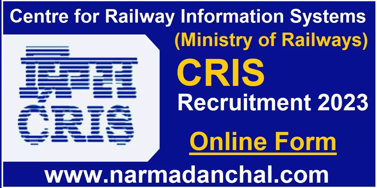 CRIS-Centre Railway Bharti 2023