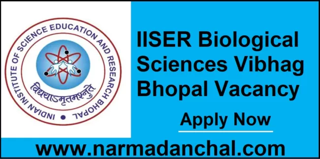 IISER Bhopal Vacancy 2023