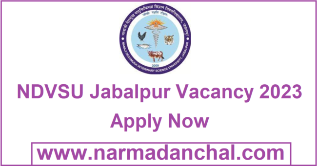 NDVSU Jabalpur Vacancy 2023