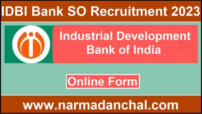 IDBI SO Recruitment 2024