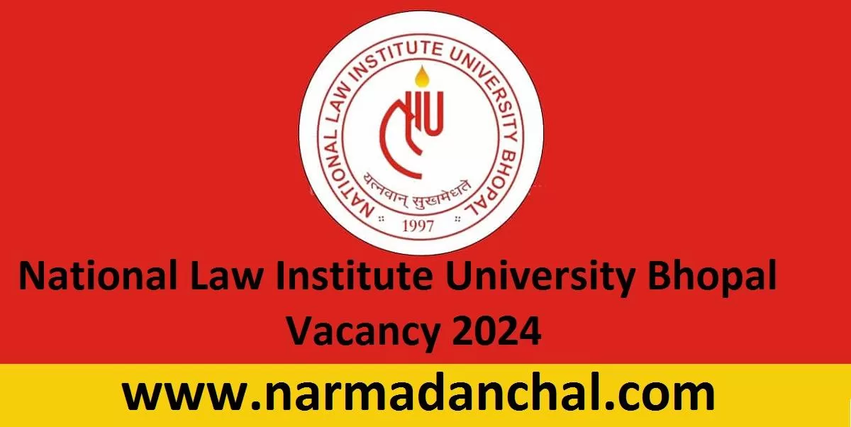 NLIU Bhopal Recruitment 2024
