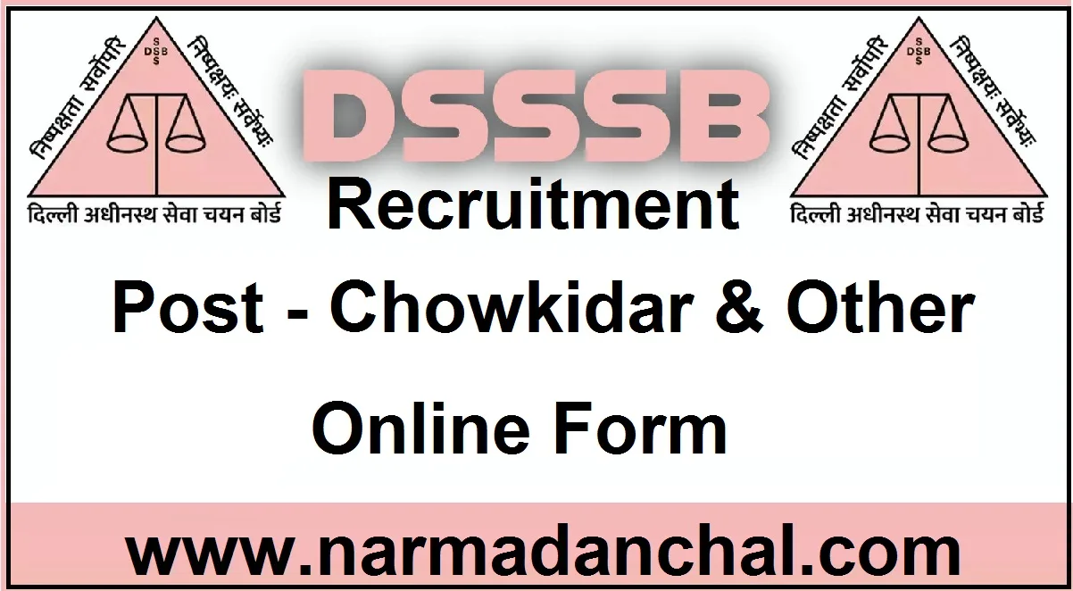 DSSSB Group C Bharti 2024