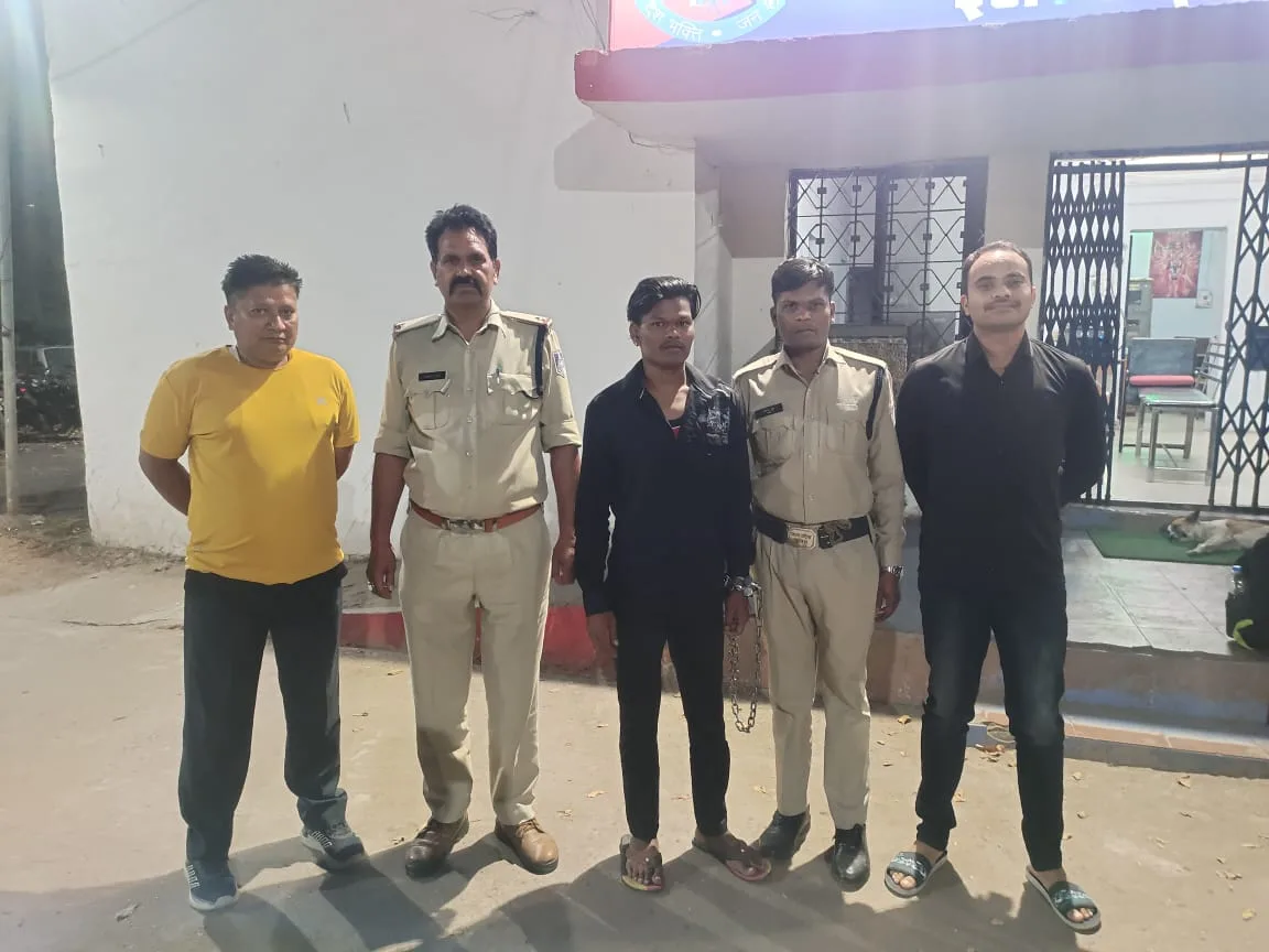 सिटी पुलिस ने एक स्थाई वारंटी को जबलपुर से गिरफ्तार किया 1 Warranty jpg