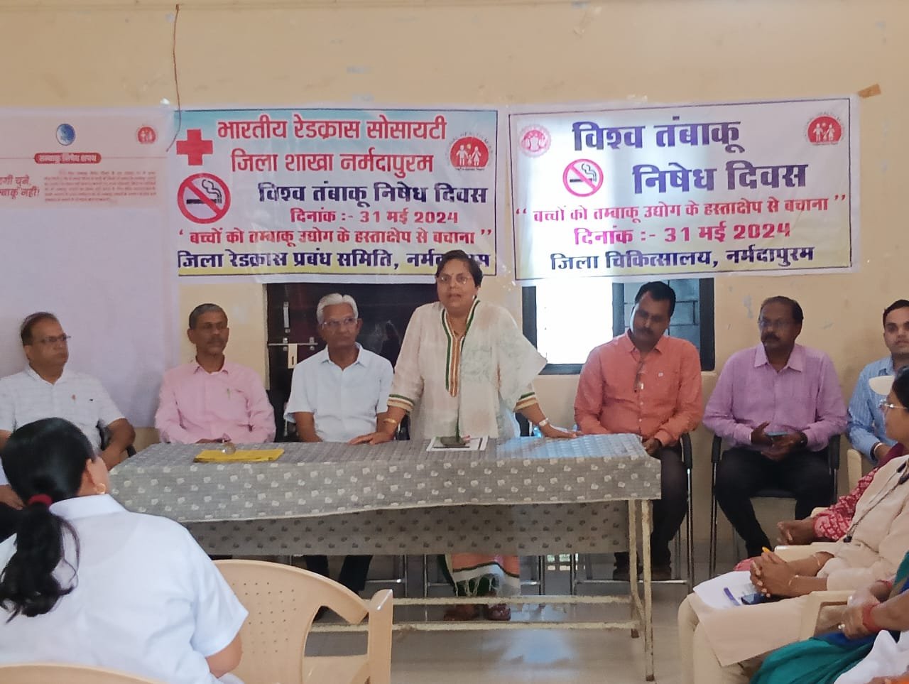 विश्व तंबाकू दिवस पर कार्यशाला आयोजित, शपथ भी दिलायी 1 Redcross