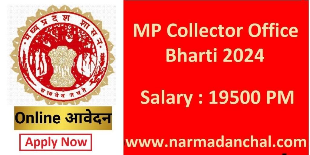 mp Collector office recruitment 2024