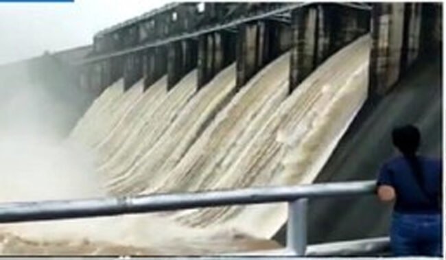 7 gates of Tawa Dam opened, water level is rising in Narmada