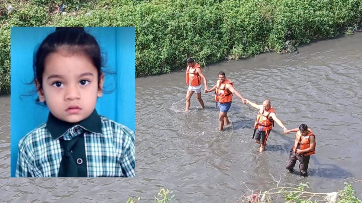 Body of four-year-old child missing