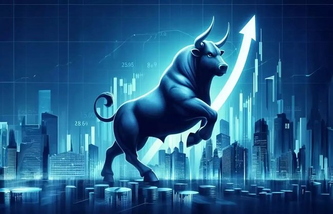 Stock market made a new record of all-time high, Sensex jumped 125 points.