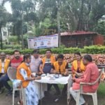 Lions Club couple organized a health checkup camp, 84 were examined, 27 were found to have elevated sugar levels.