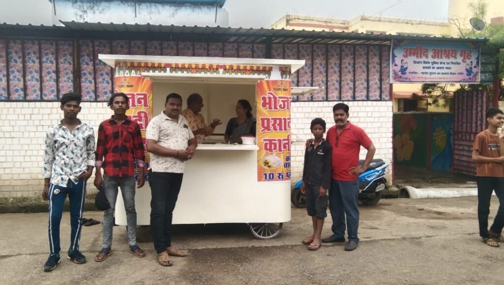 Now food Prasad Rath will satisfy hunger at Rs 10 in vegetable market too