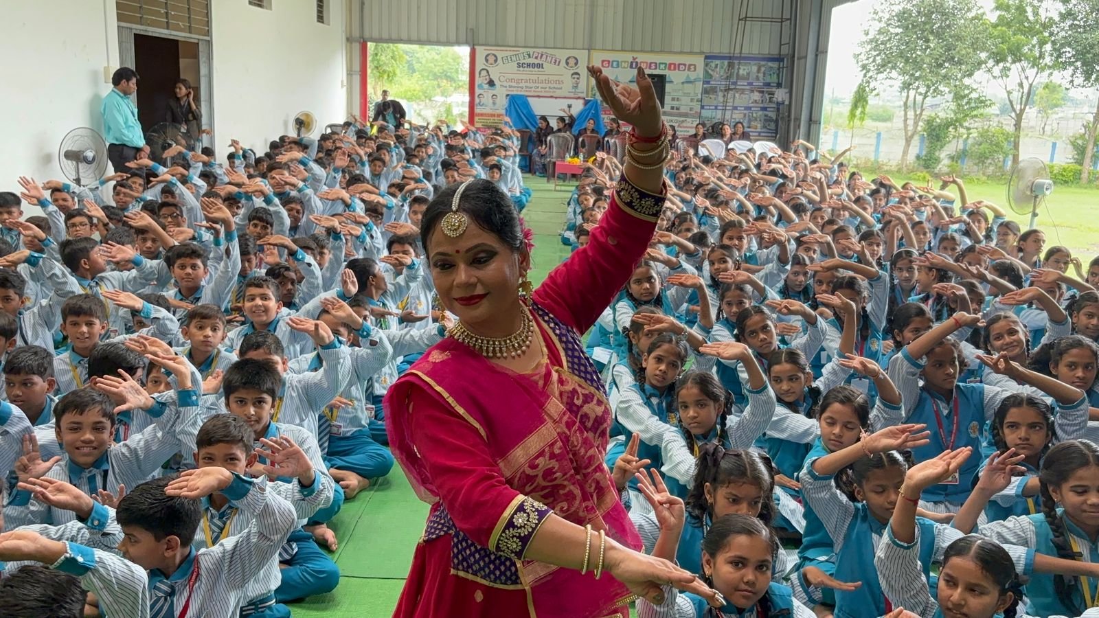 Nainika Ghosh's Kathak dance in Genius Planet