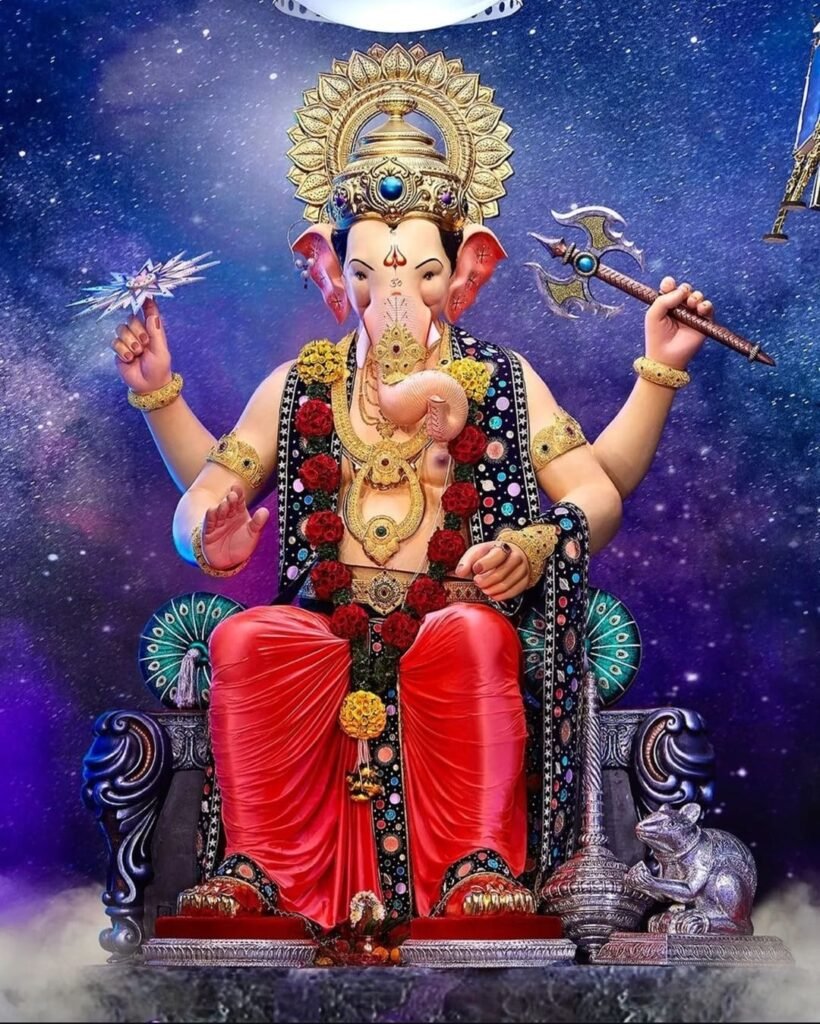 Lord Ganesha, who came from Panvel, Mumbai, will reside in Itarsi.