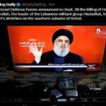 Hezbollah leader Hassan Nasrallah killed in Israeli attack.