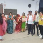 Municipal President Neetu Mahendra Yadav engaged in party's membership campaign