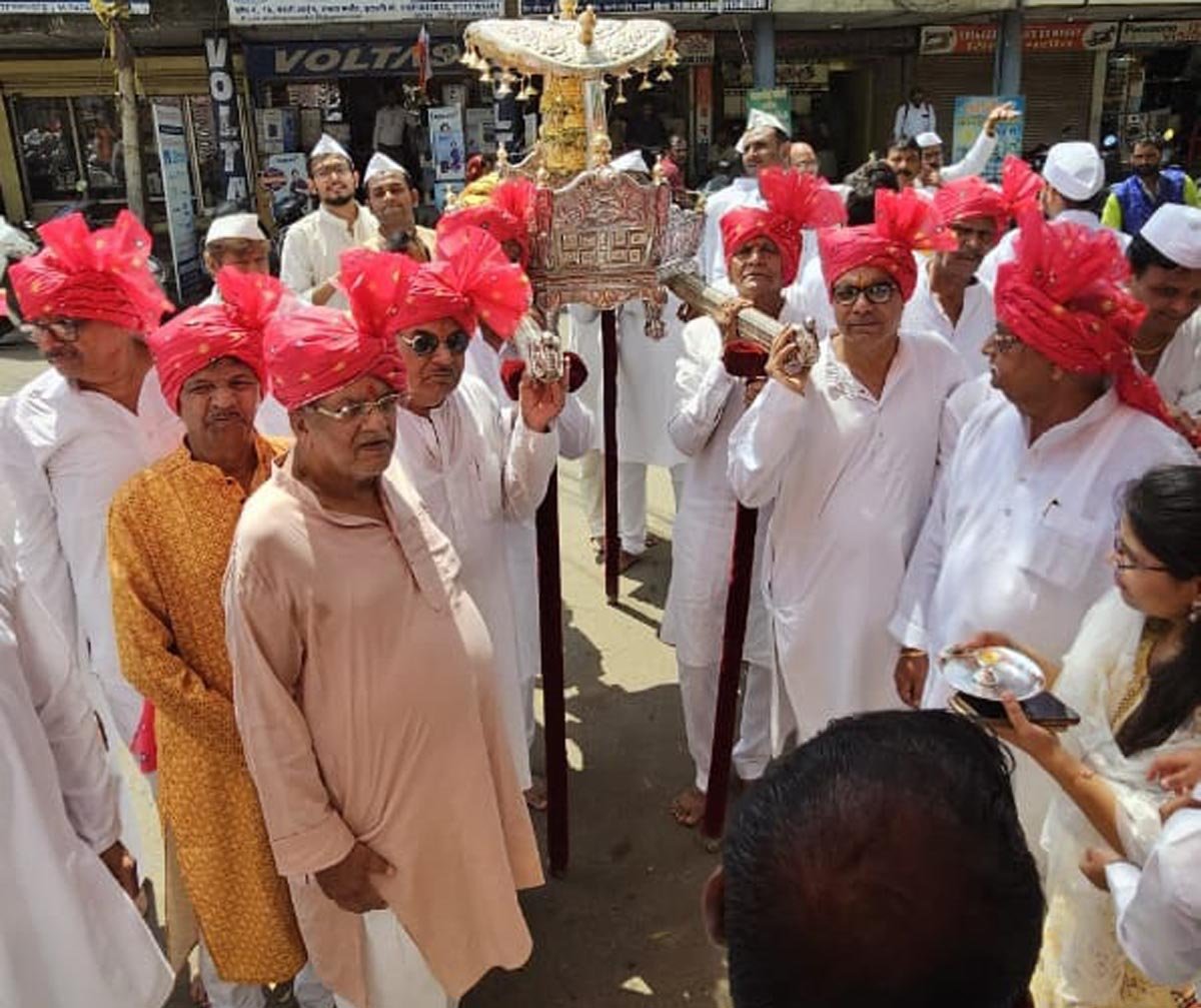 Paryushan festival ends with apology, palanquin procession taken out