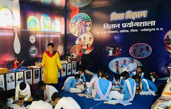 Sarika expanded the scope of teaching to the children of the state