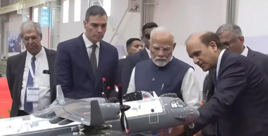 Modi and President of Spain inaugurate Tata Airbus assembly unit to manufacture C-295 military aircraft