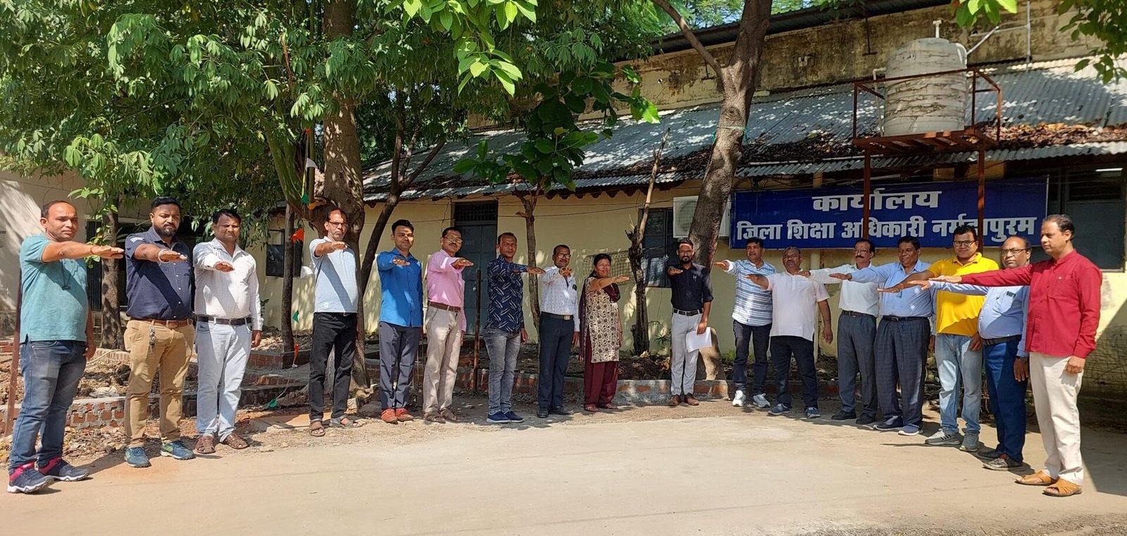 National Unity Day celebrated in District Education Officer office, everyone took oath