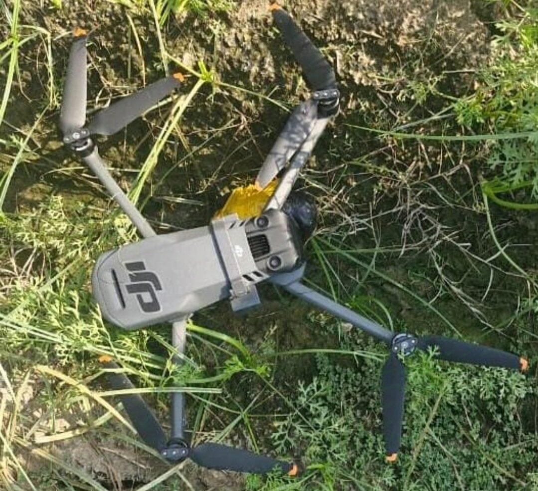 Punjab: BSF destroys Pakistani drone and recovers heroin and weapons