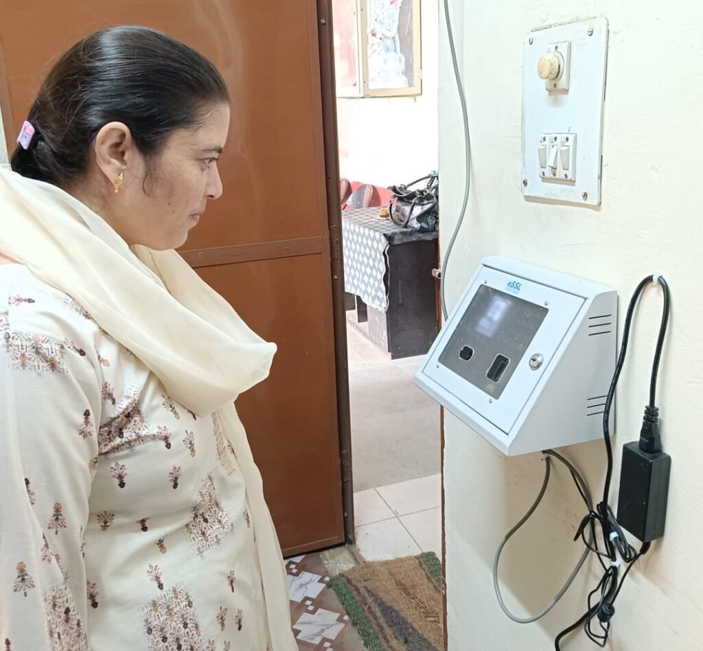 Attendance is being recorded through Face ID machine in tribal department schools.