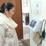 Attendance is being recorded through Face ID machine in tribal department schools.