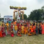 Dussehra festival celebrated with pomp in Genius Planet School