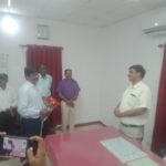 Madhya Pradesh Electricity Employees Federation welcomed the new GM