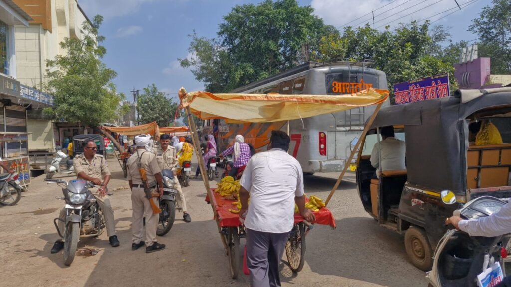 NAPA team shifted fruit and vegetable vendors from squares and intersections