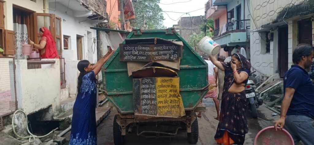 Citizens are being advised to collect garbage separately.