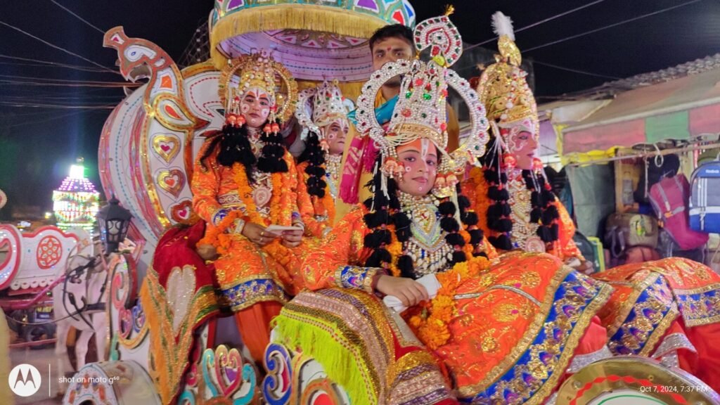 Ram procession started from Dwarkadhish temple, marriage took place at Gandhi Maidan