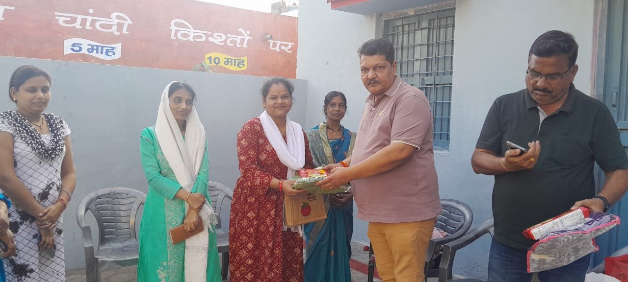 Gifts presented by Seva Bharti on the occasion of Diwali