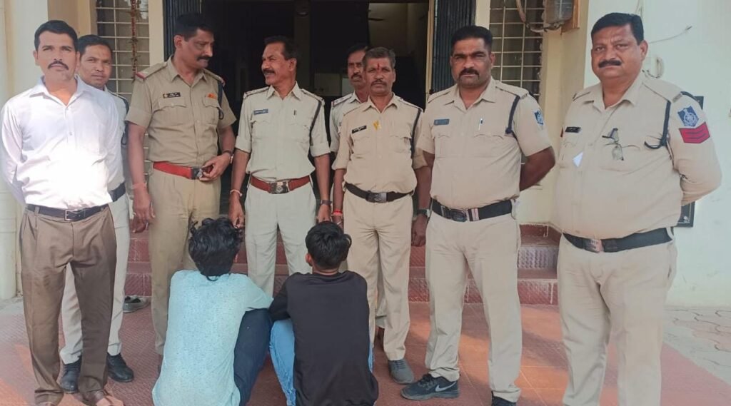 Two accused including moong stolen in warehouse arrested, one absconding