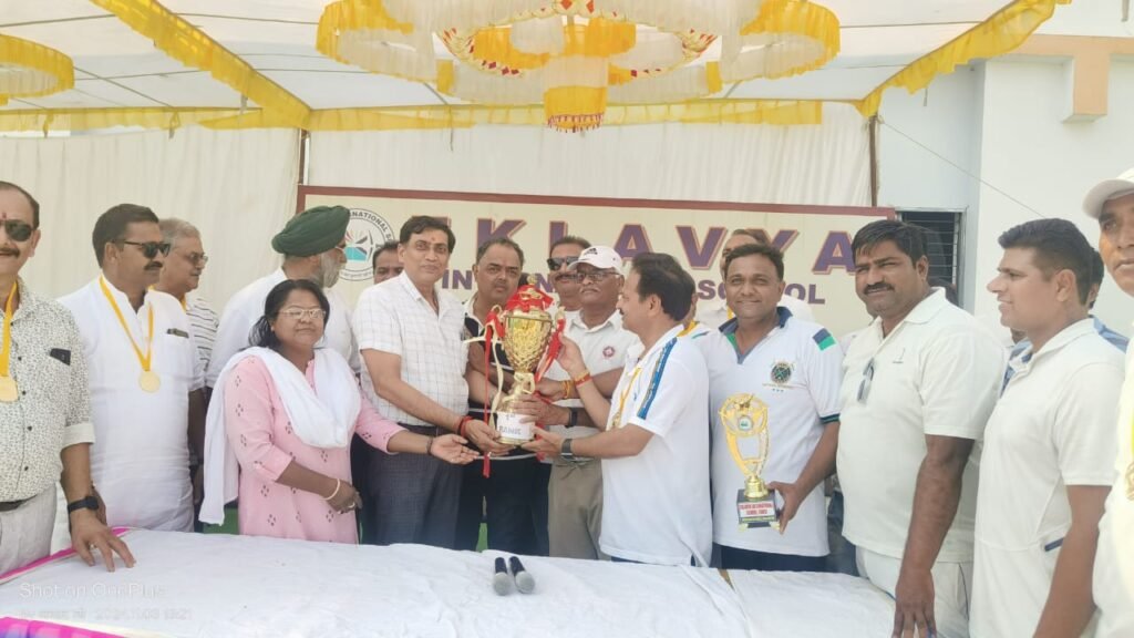 Cricket Promotion Friendship Match: Itarsi Cricket Association Winner Journalist XI Runner-up