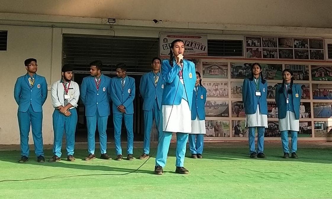 Constitution Day celebrated in Genius Planet School