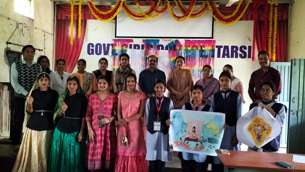 Many competitions took place in the Indian Knowledge Tradition Festival in Girls College.