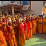 Consecration of Lord Narmadeshwar's life, Kalash Yatra taken out in village Nagpur Kala