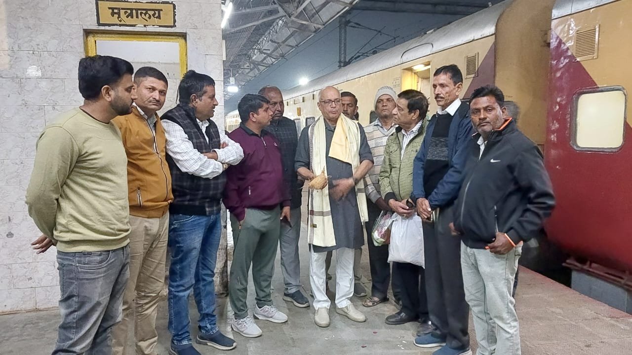 Farmers welcomed the General Secretary of the Indian Farmers Union and discussed