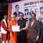 Captain Karaiya honored for literary conference in Ghansaur