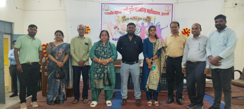 Competition in five genres of singing was held in the district level youth festival at MGM College.