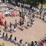 Constitution Day oath, human chain and speech organized in MGM College