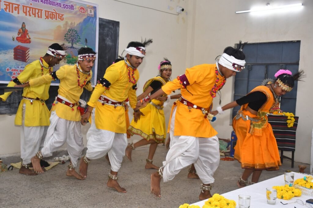 Organization of folk songs and folk dance forms under the Indian Knowledge Tradition Cell