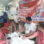 Narmada Apna Hospital organizes health camp in collaboration with Bank of India