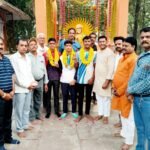 Medal winner Yash in Modern Pentathlon and football national player Soumya honored